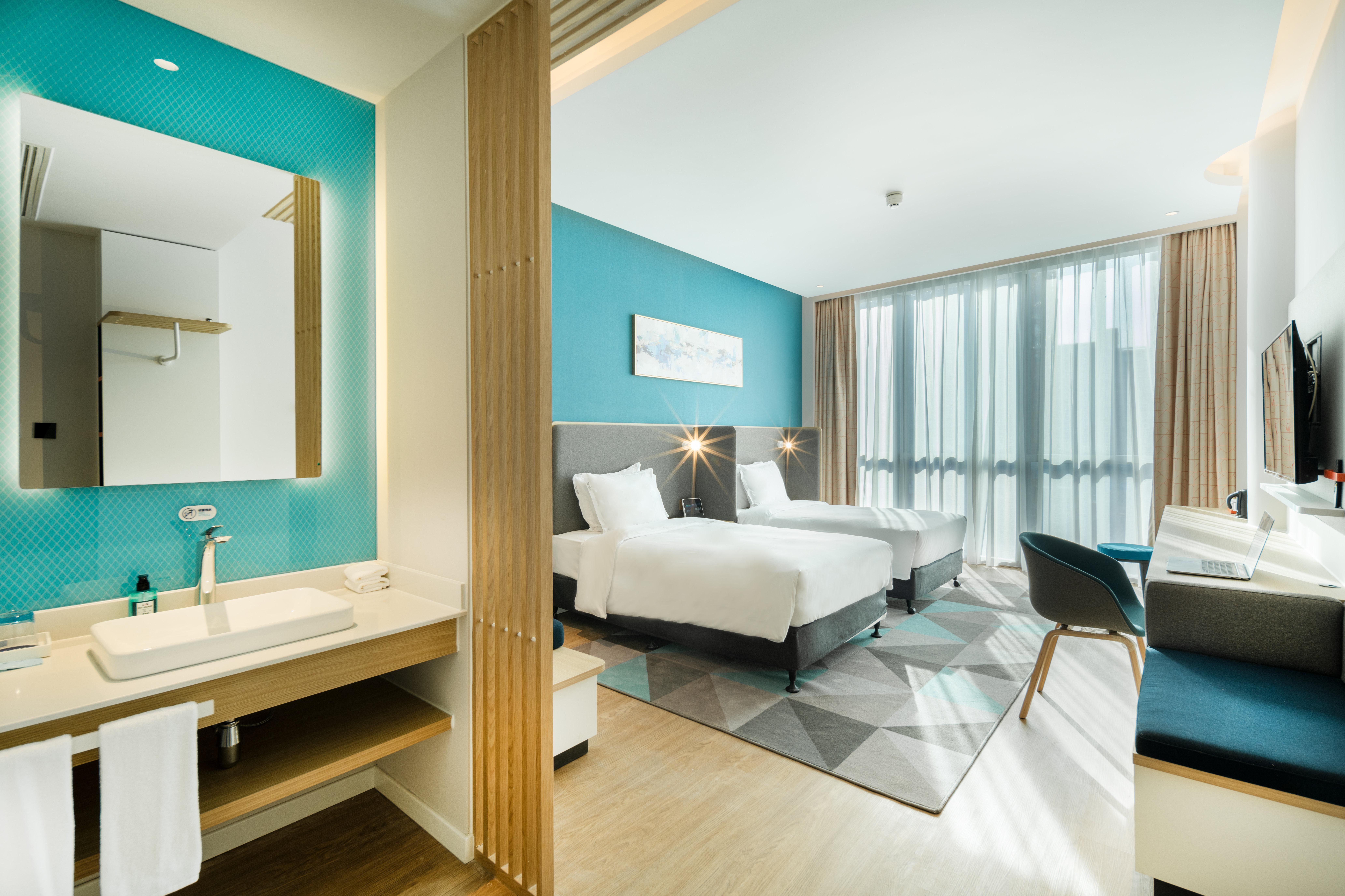 Holiday Inn Express Shanghai Pudong Zhangjiang, an IHG Hotel Bagian luar foto